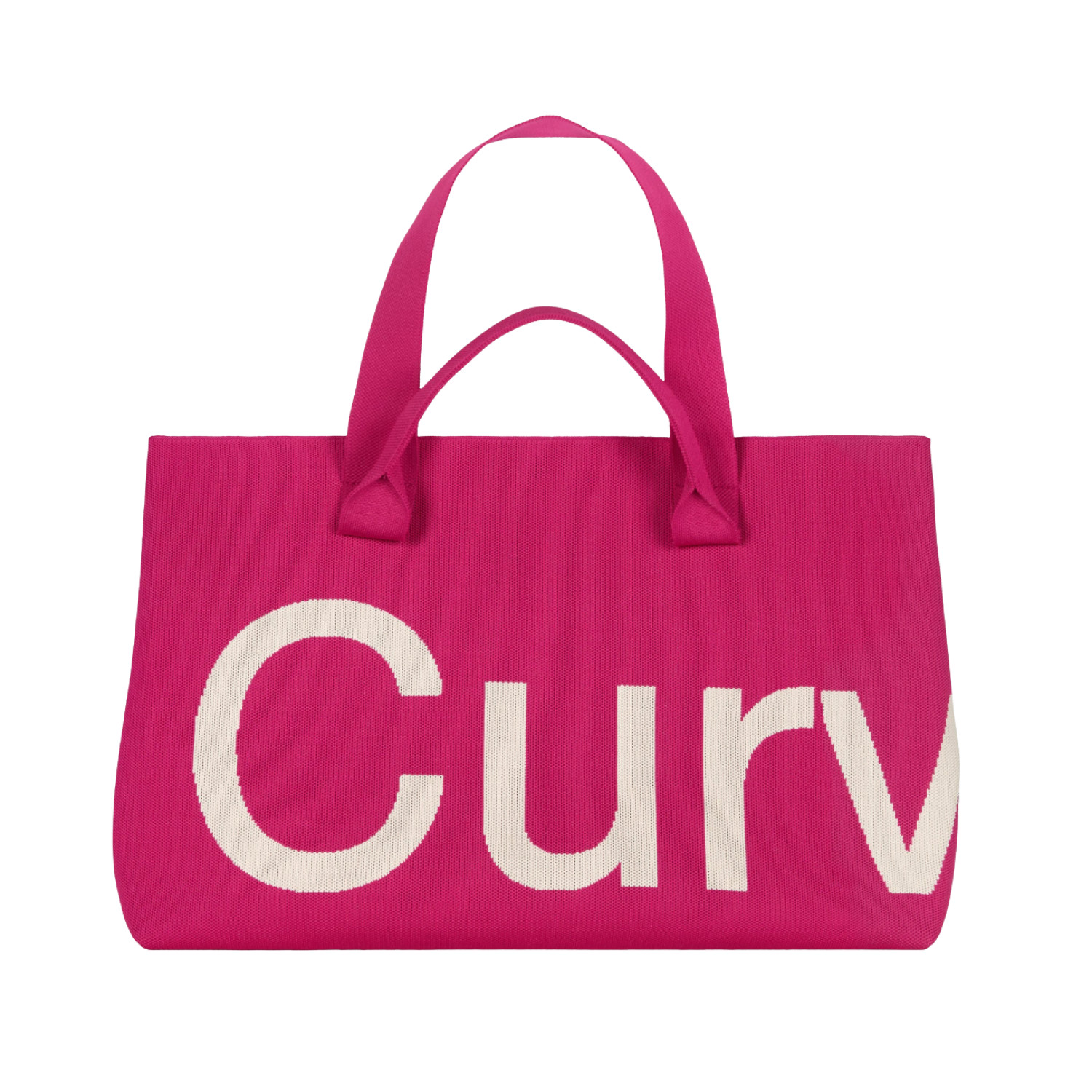 Curves by Sean Brown tote bag Raspberry