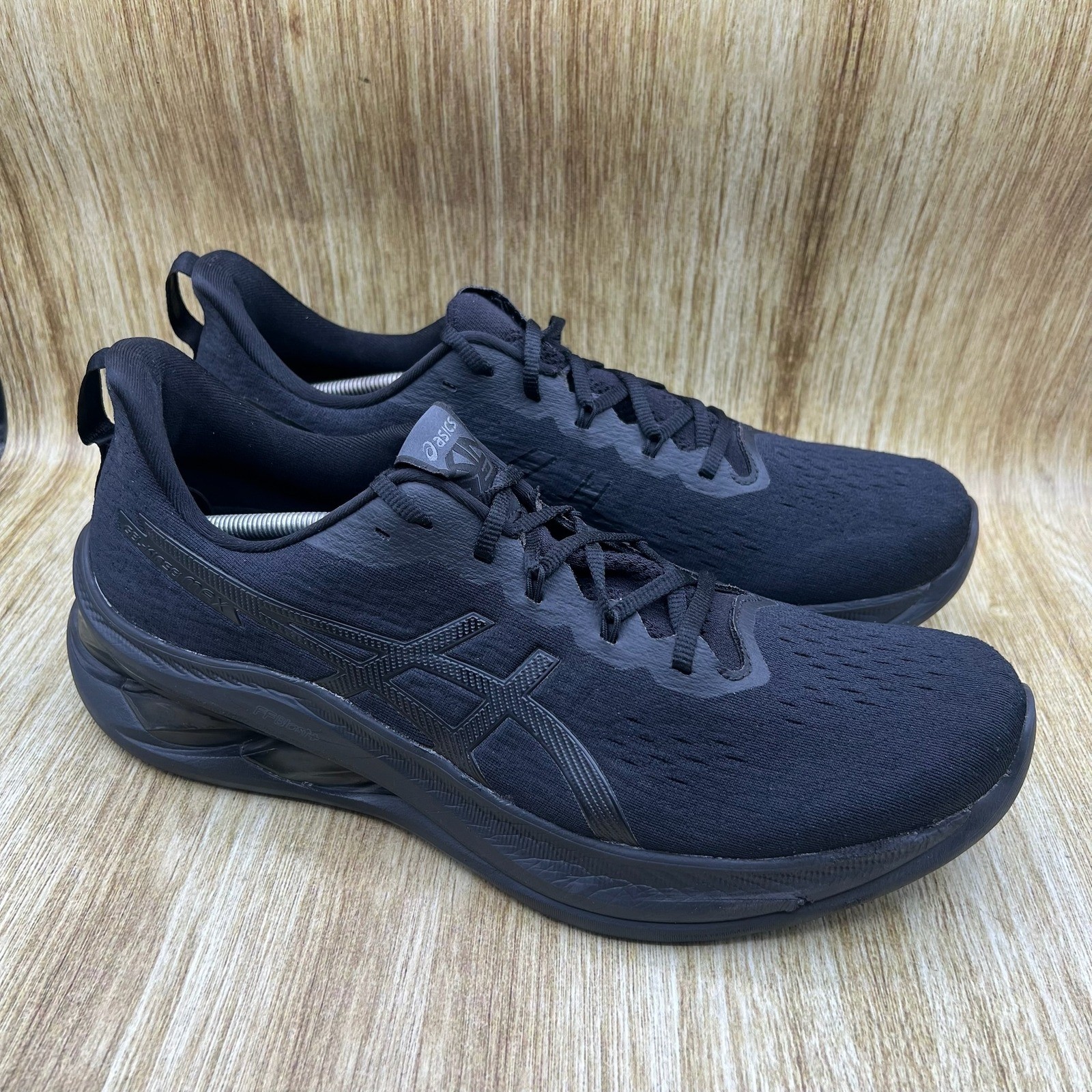 Asics Gel-Kinsei Max Men’s Size 14 Black Low Top Running Shoes Sneakers 1011B696
