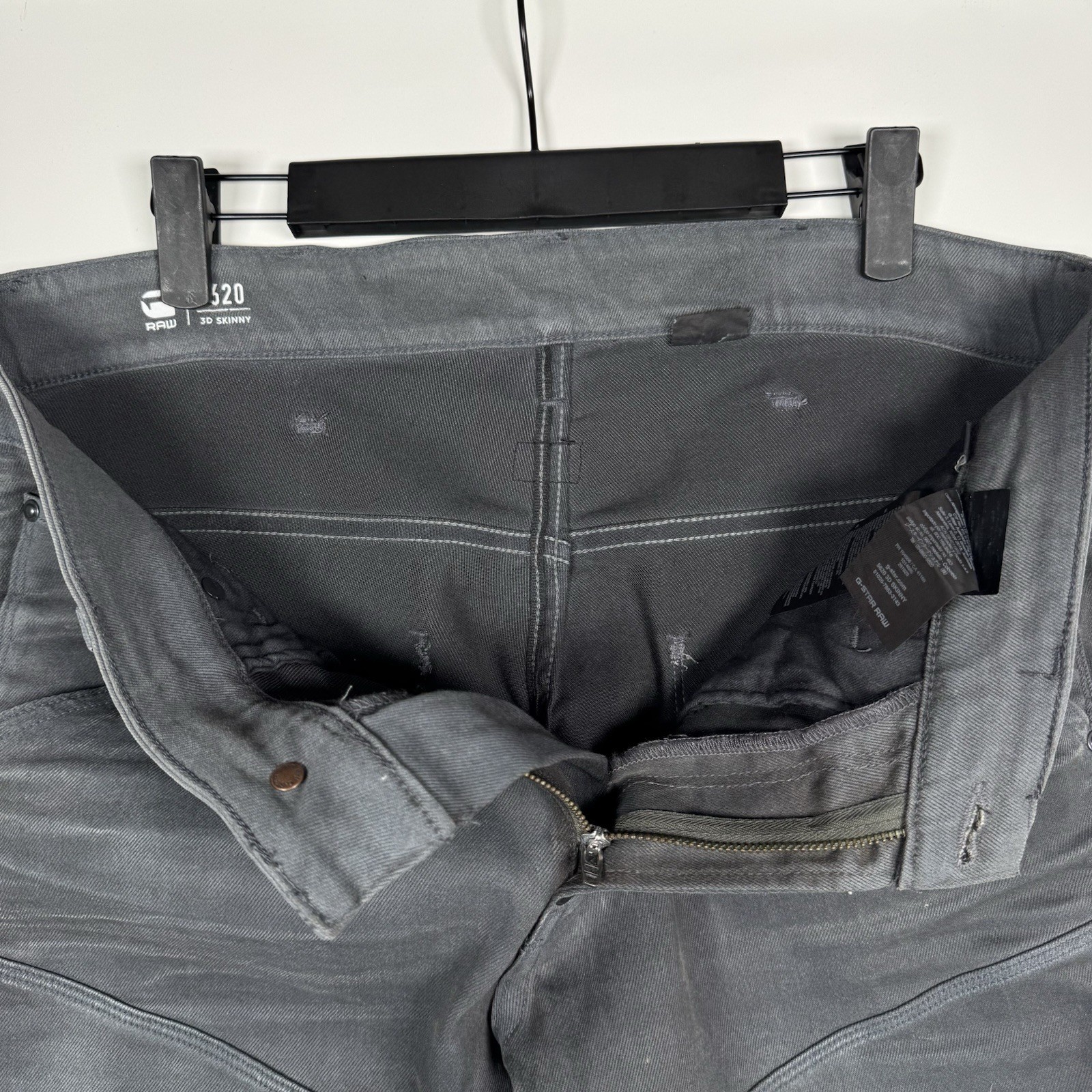 G-Star RAW 5620 3D Skinny Gray Jeans Men’s 32×30