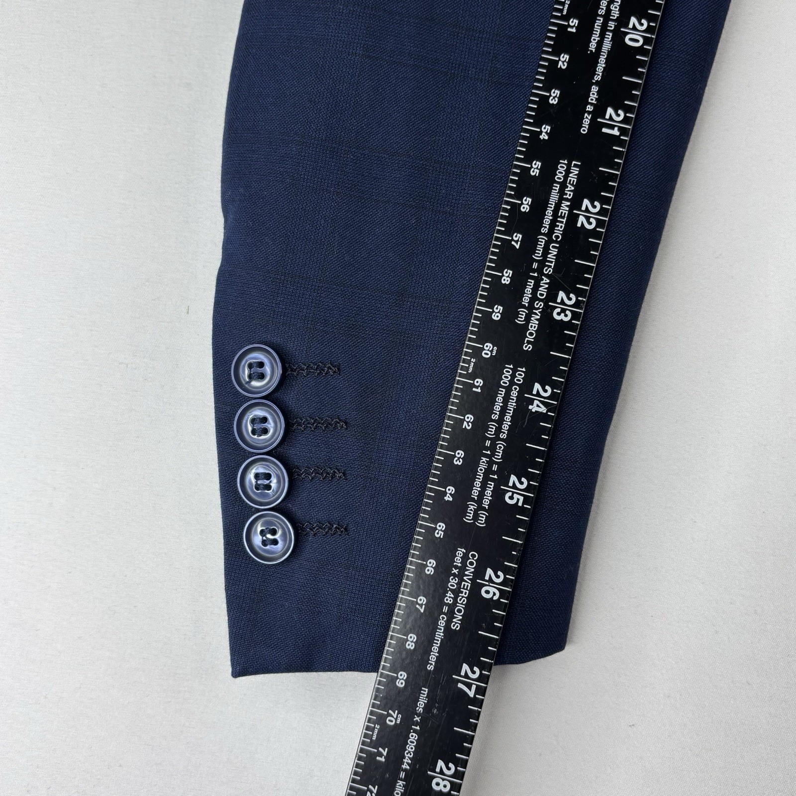 Alberto Cardinali Navy Blue Blazer 36S Men’s Sport Coat Formal Wedding Office