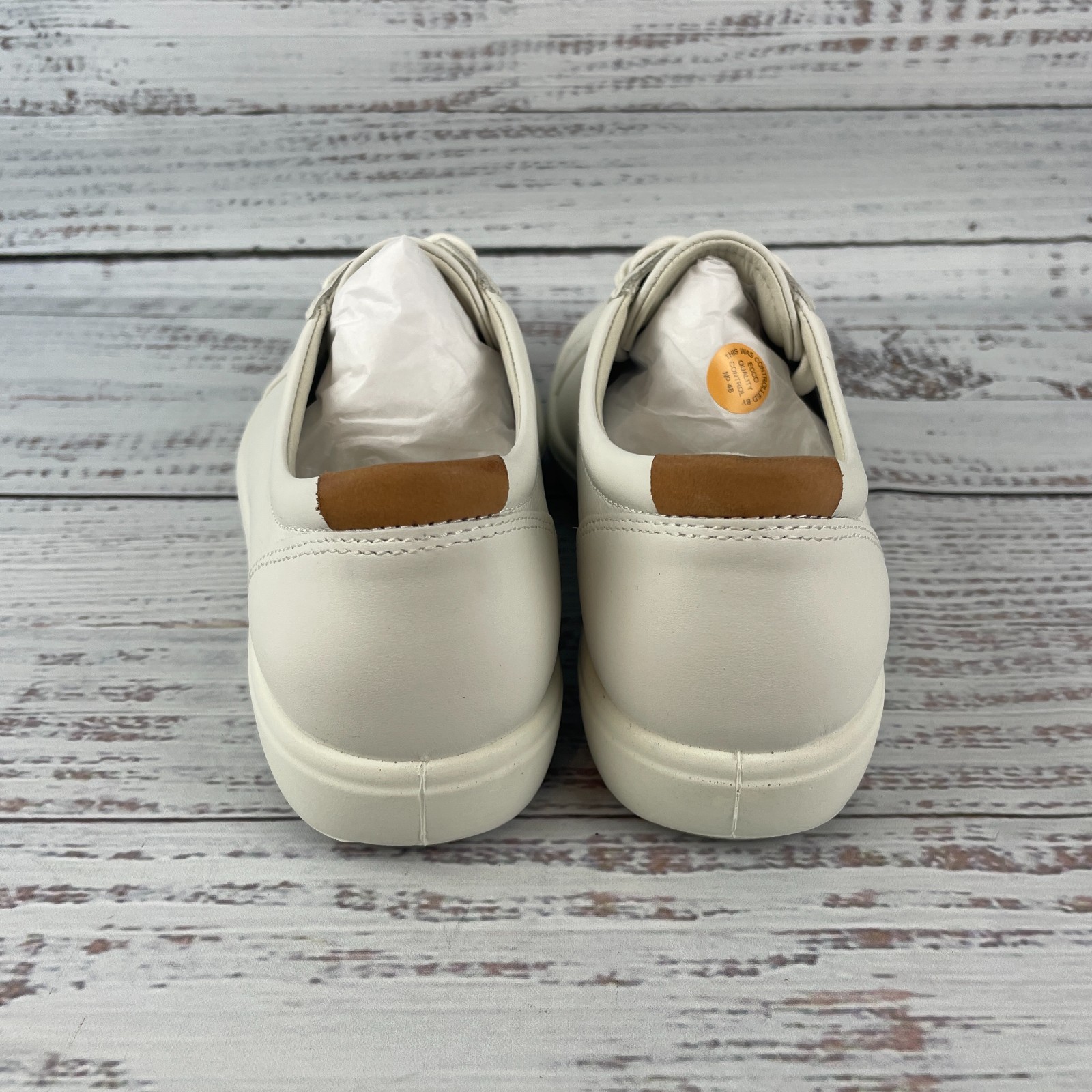ECCO Soft 7 Women’s EU 40 US 9-9.5 Sneakers White Lace Up