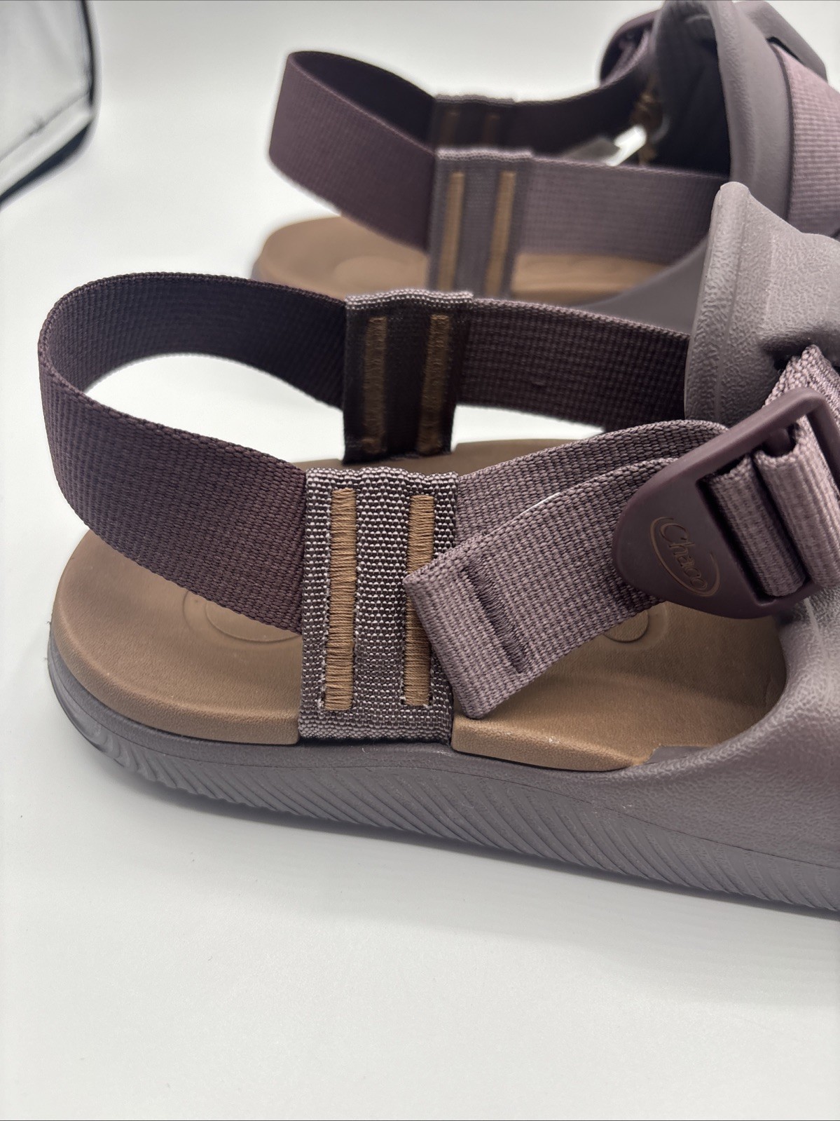 Chaco Chillos Clog Slip On Shoe Sparrow Brown (Purple) Women’s Size 9 New