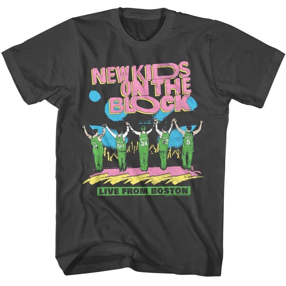 New Kids On The Block Live from Boston Men’s T Shirt