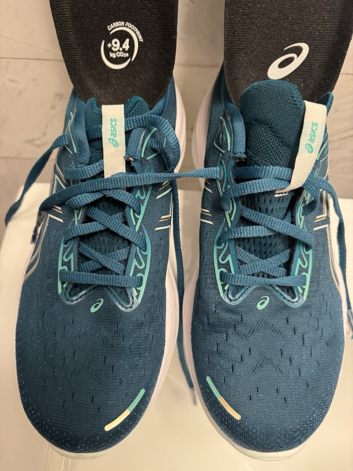 Asics Gel-Cumulus 26 1012B599 Women’s US 10.5 Sneakers Rich Teal Running Shoes