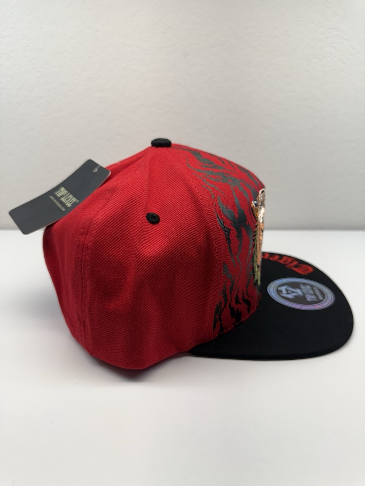Top Level Tiger Snapback Hat