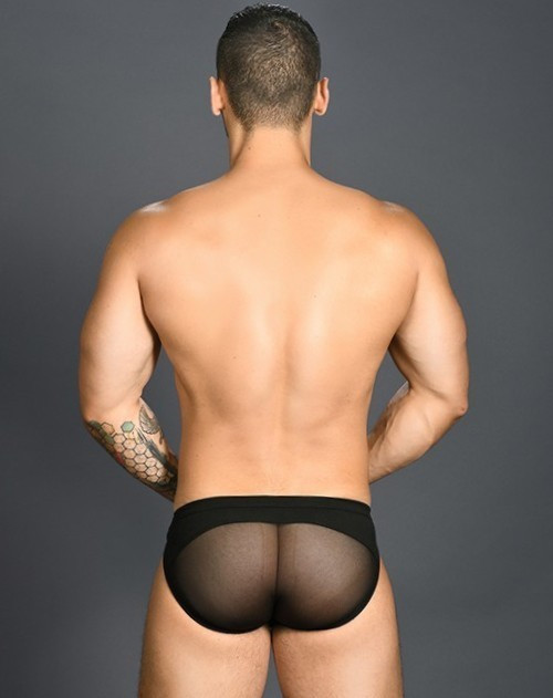 Andrew Christian Arch Brief: Black – 91018 – Medium, Large & X-Large