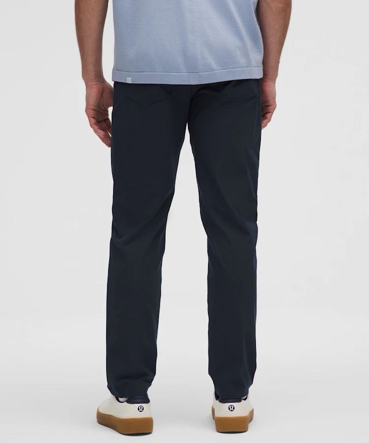 Lululemon ABC 5-Pocket Pant Classic Fit Warpstreme True Navy 32L – Mens Size 32