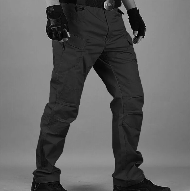 Tactical Mens Cargo Pants Waterproof Work Hiking Combat Outdoor Trousers Pants