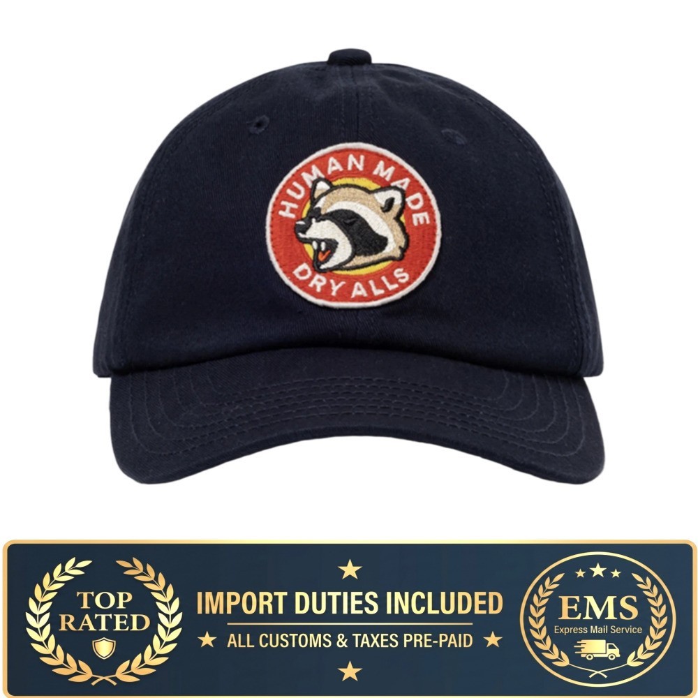 Human Made 6 Panel Twill Cap Jamsil Navy