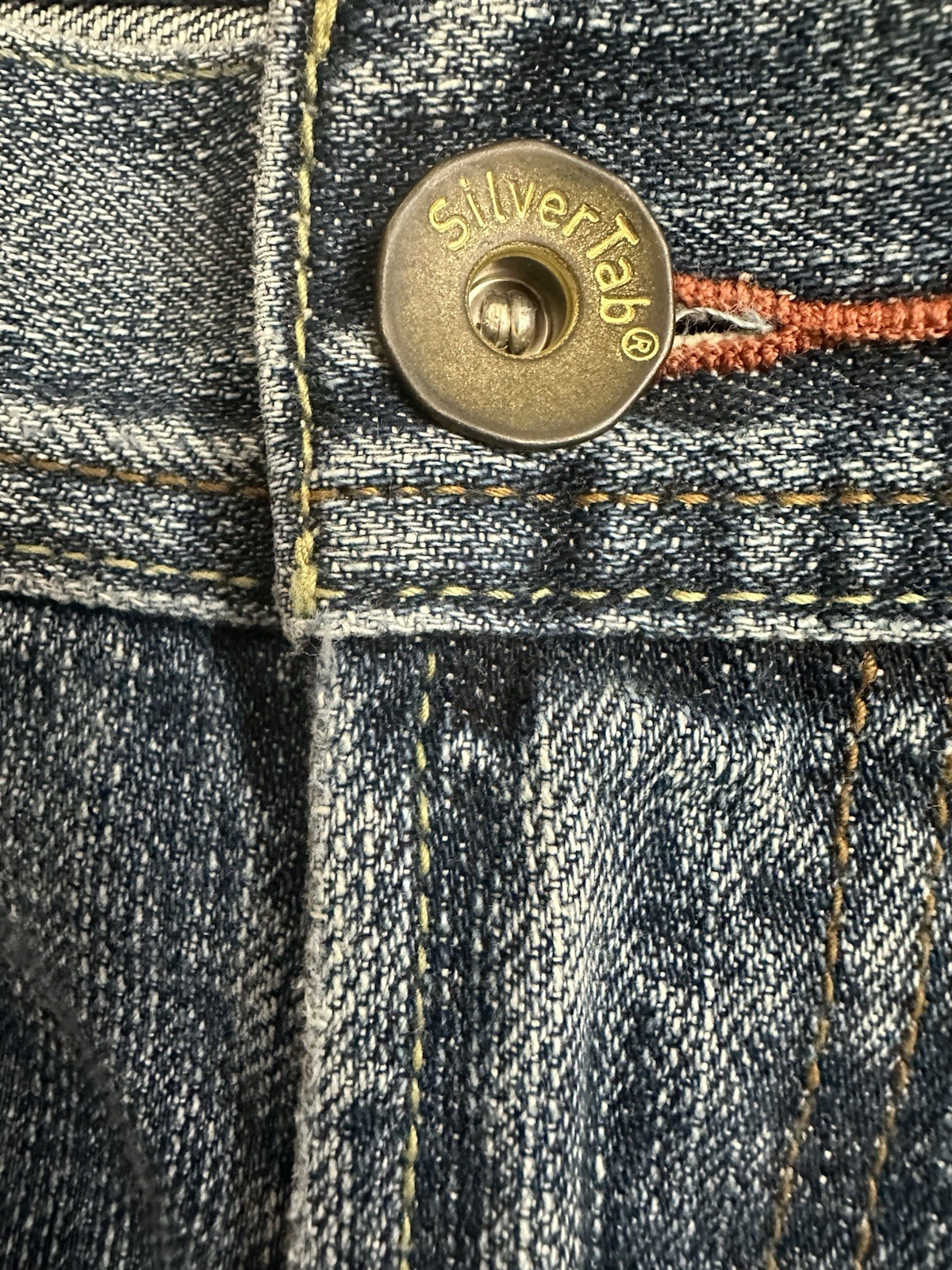 Vintage Levi’s SilverTab Loose Fit Jeans Mens 38×32 Blue Grunge Y2K 445459-820