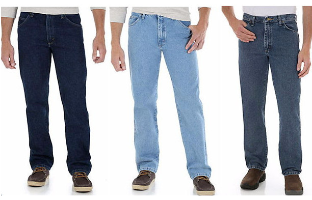 Men’s Wrangler Authentics Regular Fit Jean Classic 5-Pocket 100% Cotton