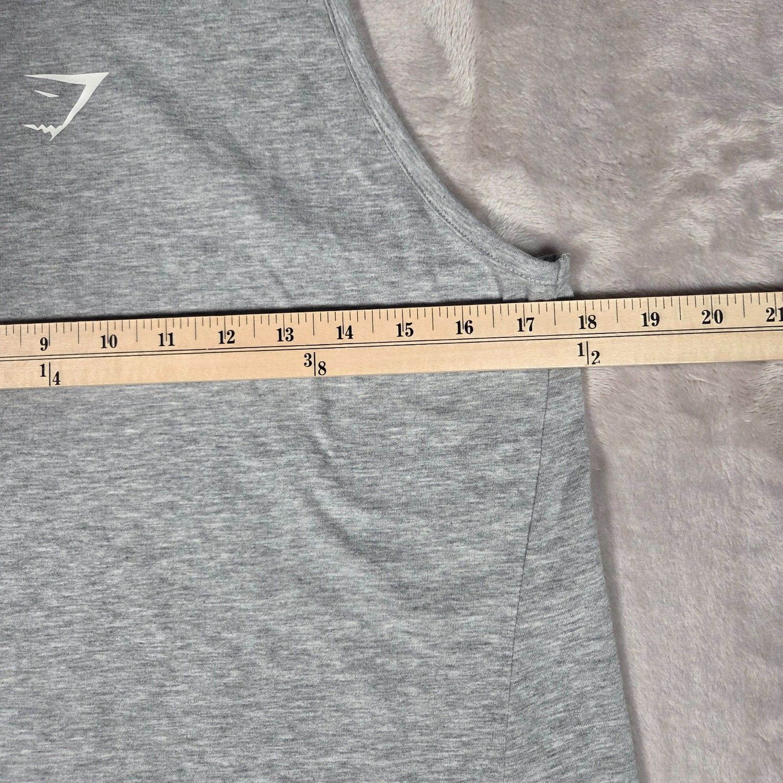 Gymshark Critical 2.0 Stringer Tank Top Men’s Medium Gray Activewear Gym