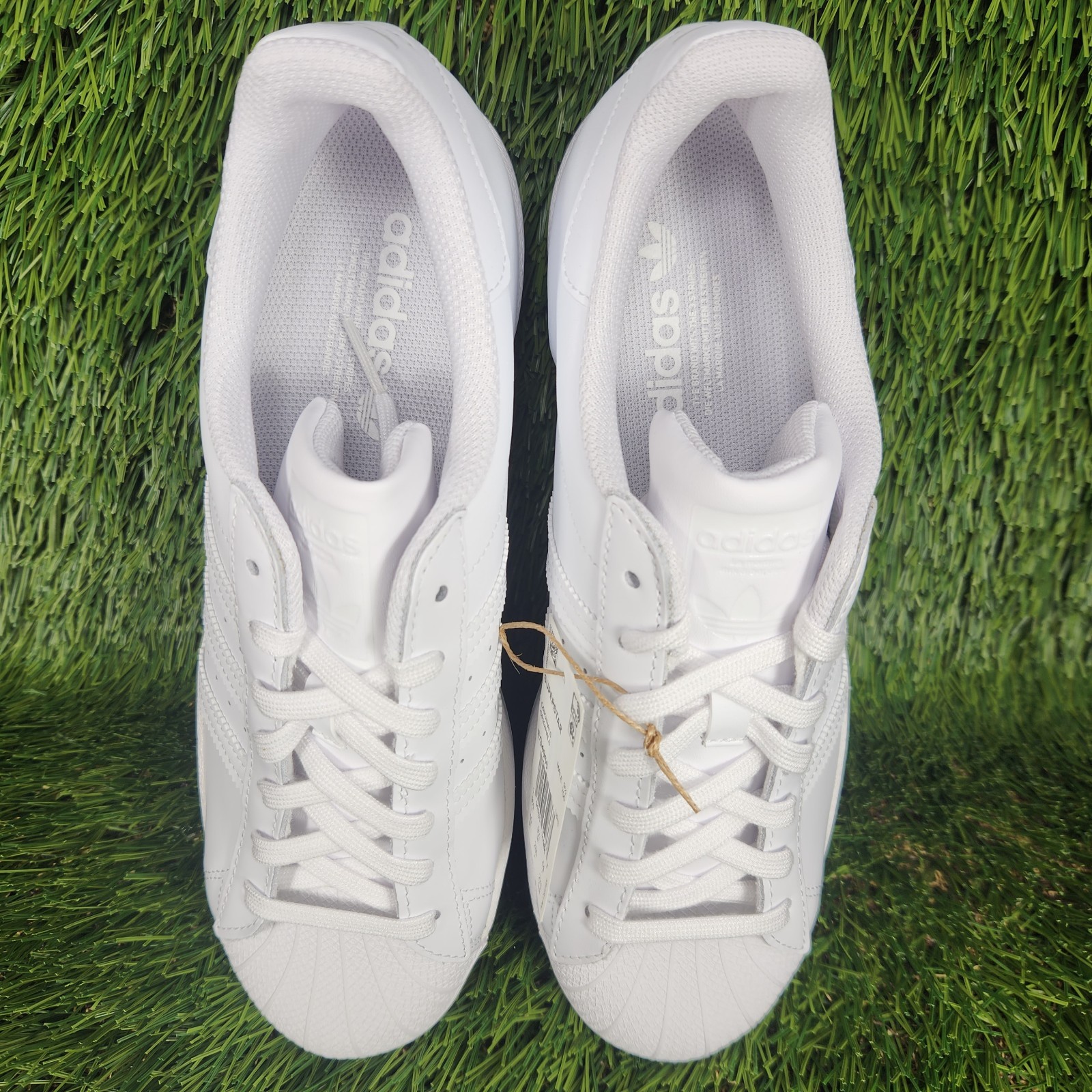 Adidas Superstar Mens Triple White Classic Shell Toe Originals All New EG4960