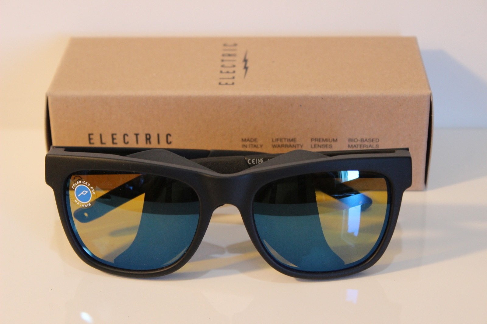 NIB ELECTRIC ” 12 ” MATTE BLACK / YELLOW POLAR PRO