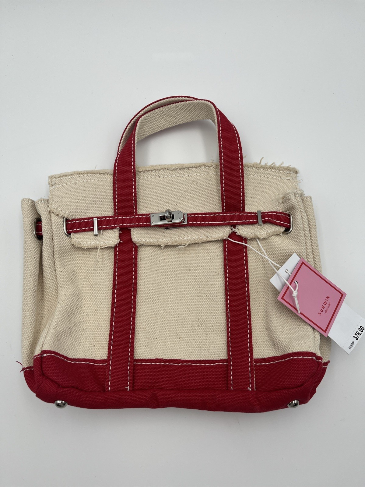 Sunwin Small Madaket Classic Tote Bag – Nantucket Red