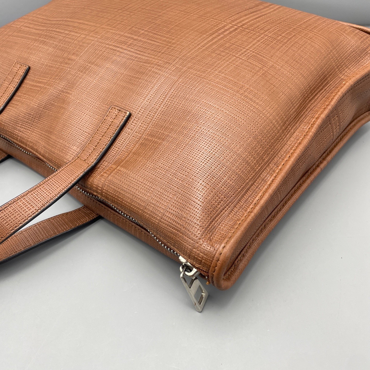 Loewe Pre-Owned Authentic Briefcase Brown 41*28*7cm Free Tracked Shipping