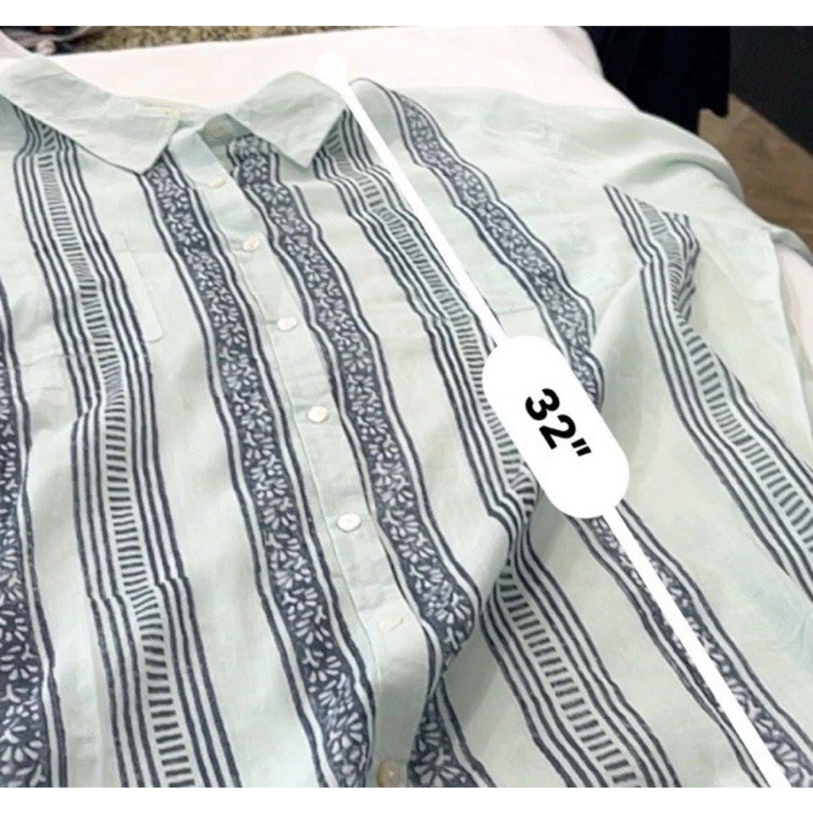 Signals Long-Sleeve Semi-Sheer Lightweight Collared Tunic Blouse Women’s Plus 1X