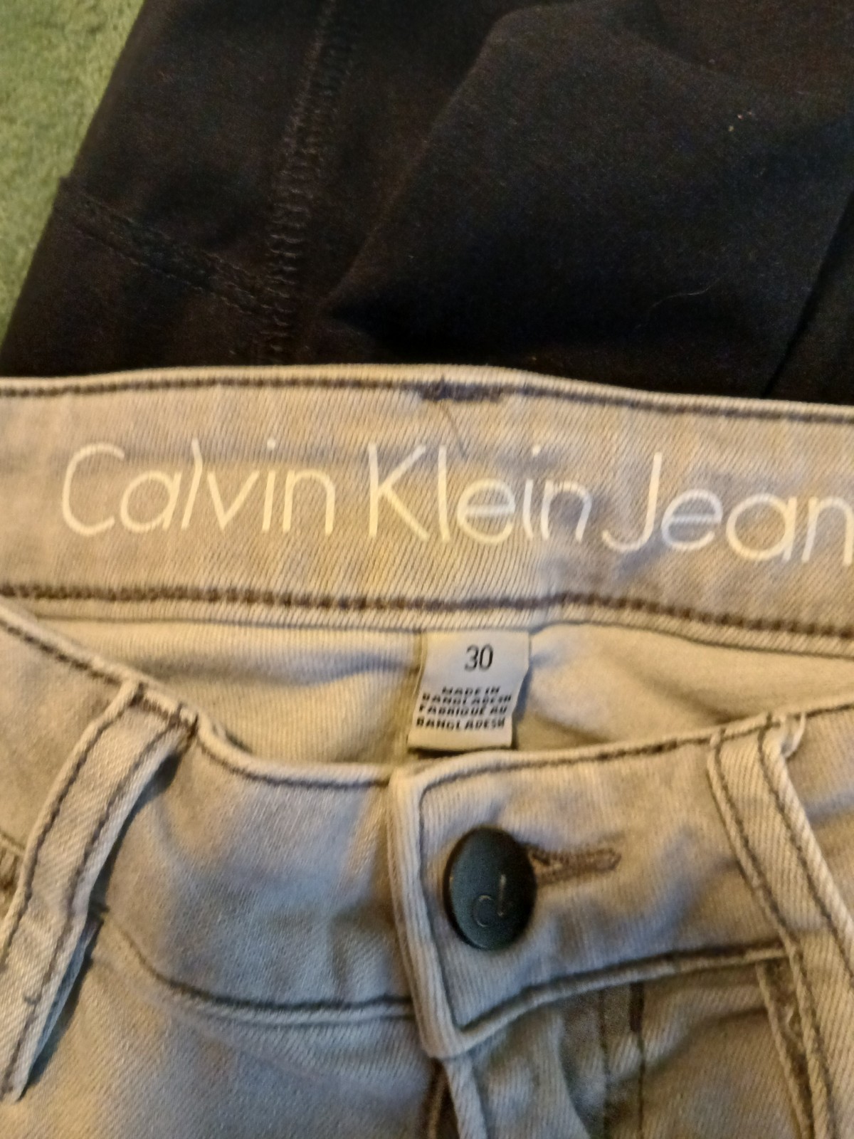 Calvin Klein High Waist Ankle Skinny Jean Size 30
