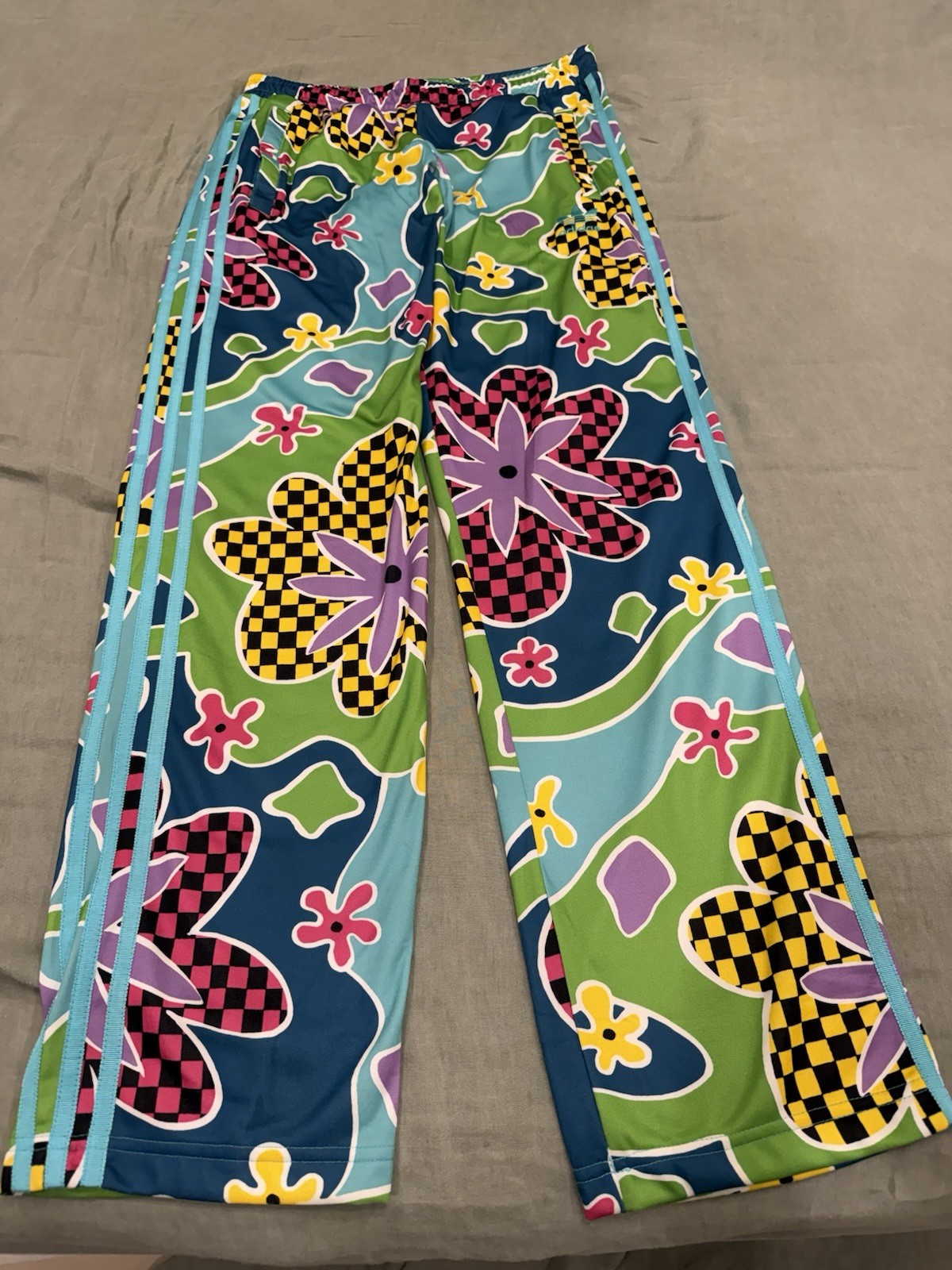 Jeremy Scott Adidas Psychedelic Floral Track Pants M