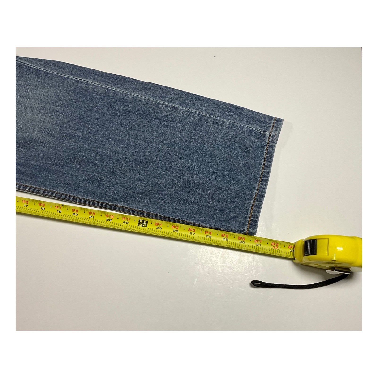 Levis 505 Mens Regular Fit Straight Leg Jeans W36 L32 Classic