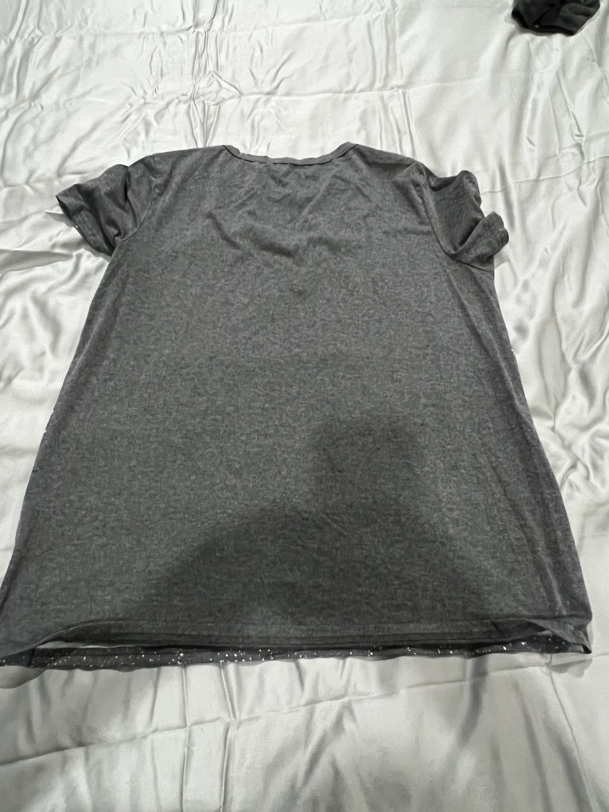 Hurley Women’s Gray Fleece 2-Piece Set Long Sleeve Crew & Drawstring Pants L/G