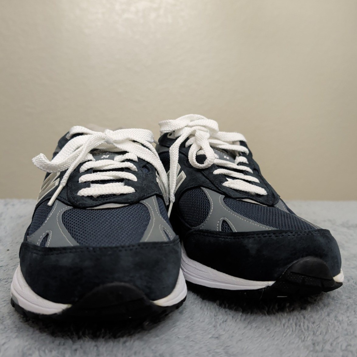 New Balance MADE in USA 993 Core Navy MR993NV Men’s Shoe Size 12 width 4E READ
