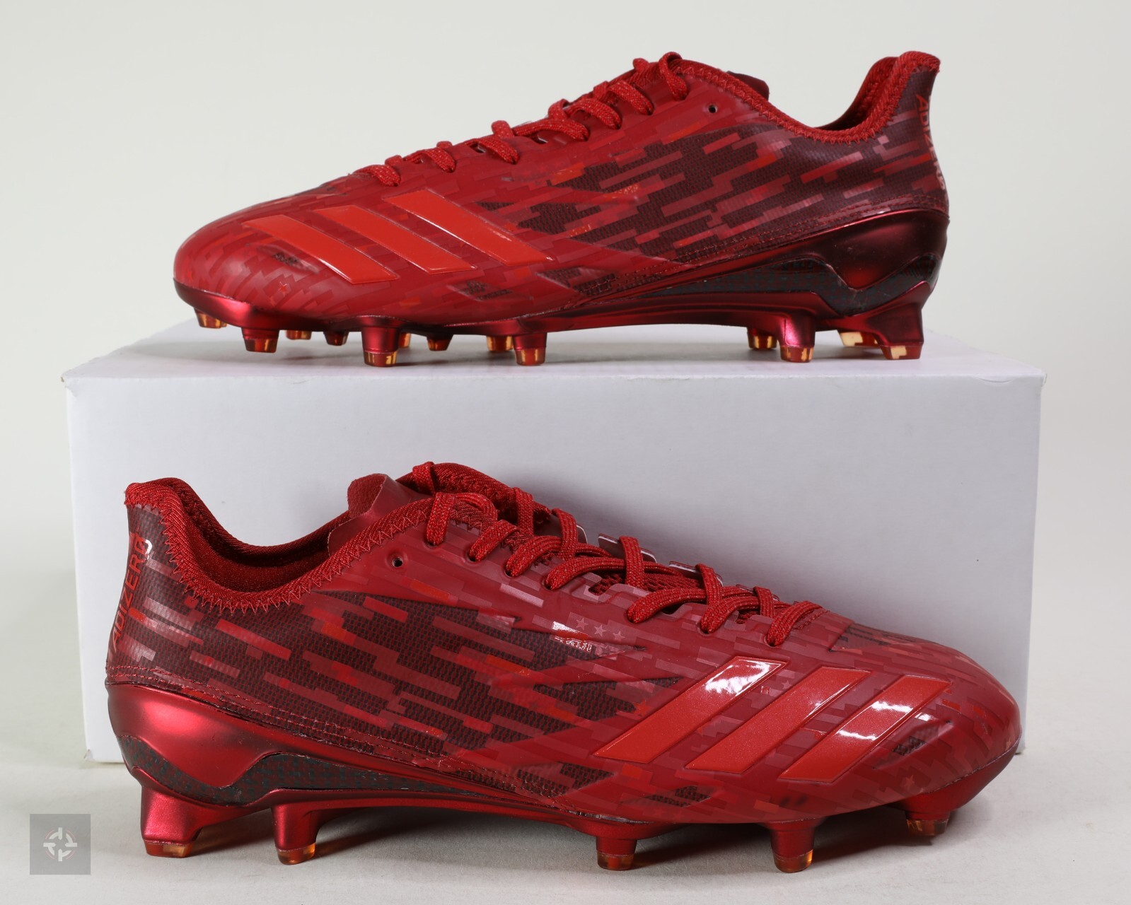 Adidas Adizero 5-Star 6.0 Kevlar Red Football Cleats Men’s Size 9 (BW0339)