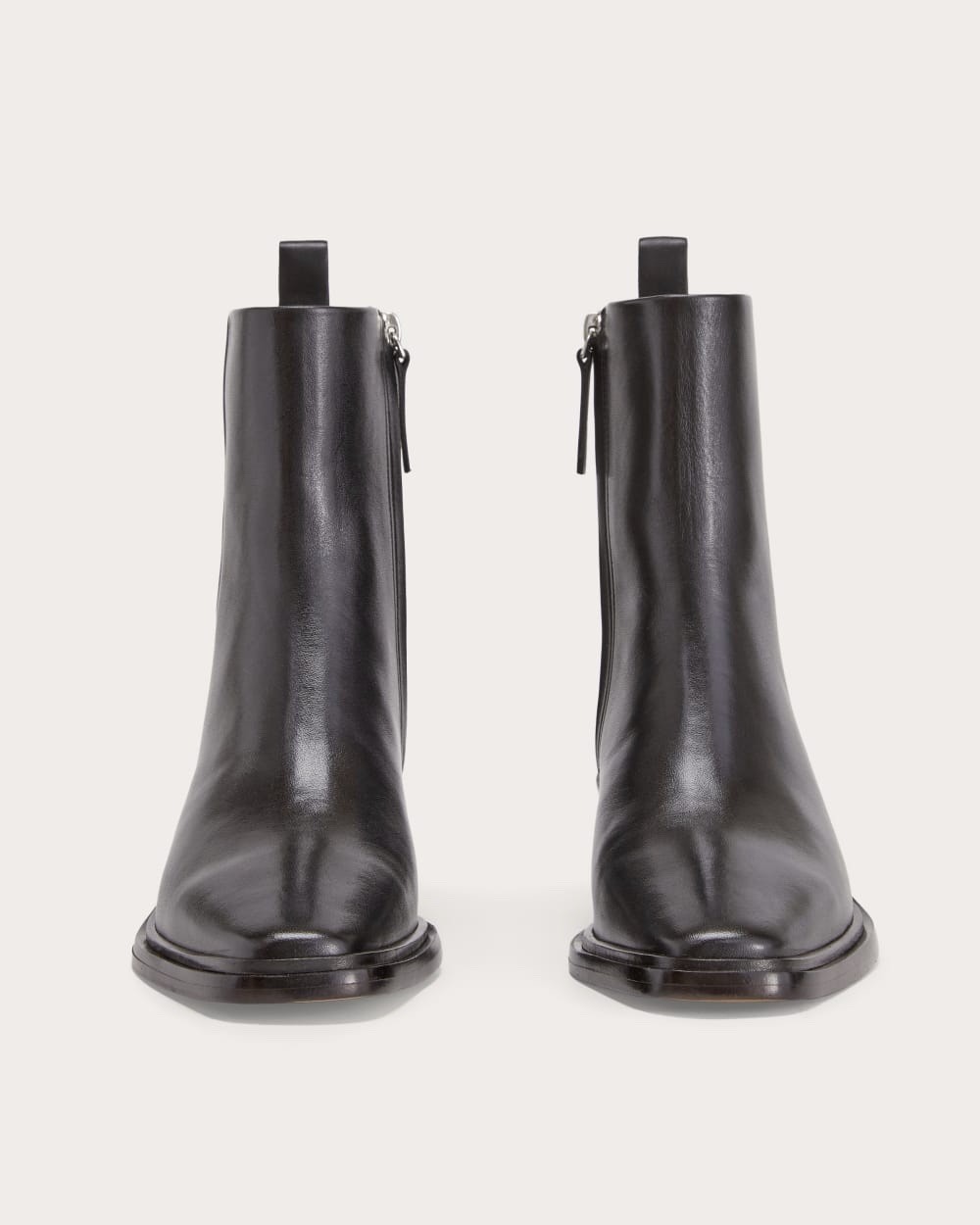 Everlane The Havana Boot Black Leather Ankle Boots Size 9 New in Box