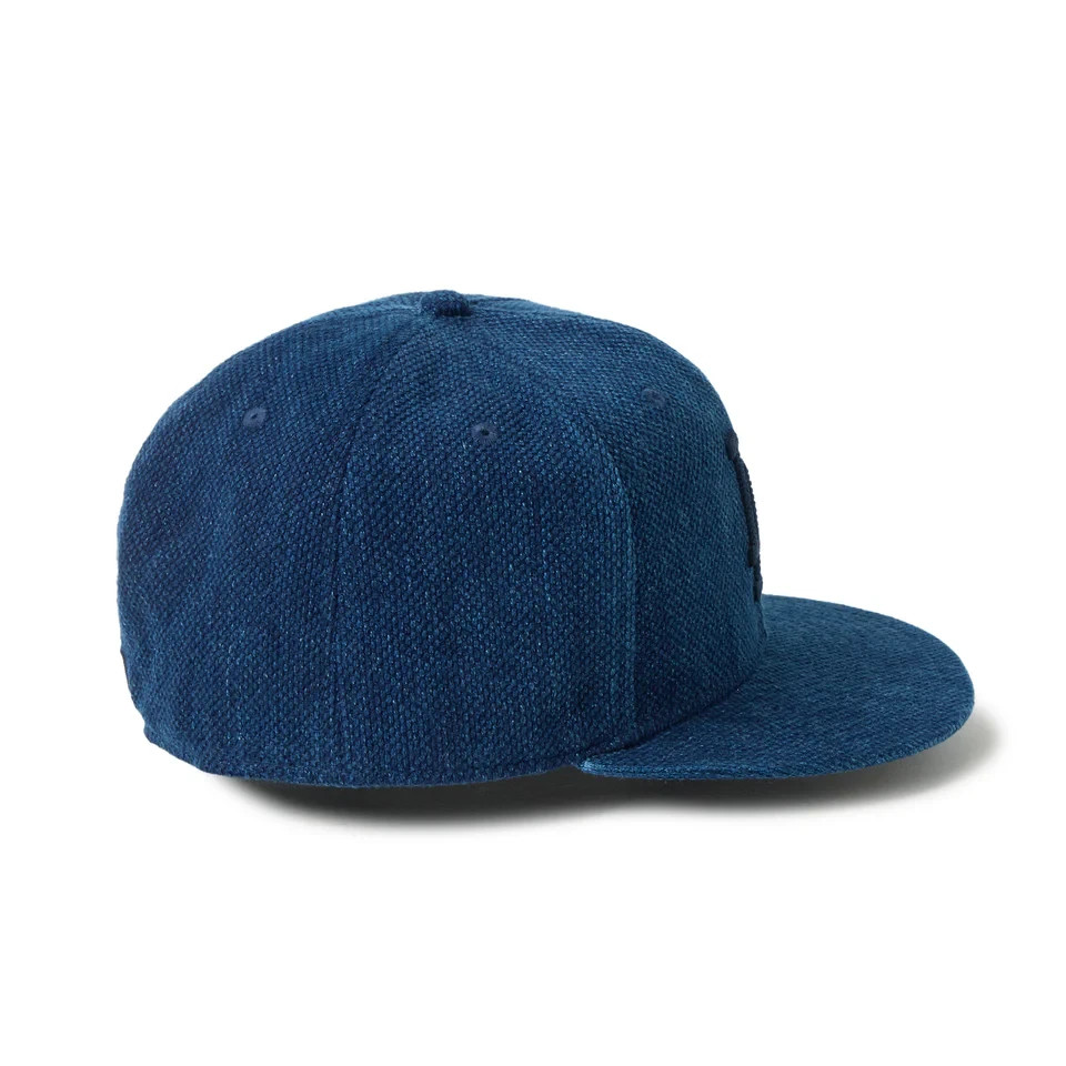 NEW ERA 59FIFTY Los Angeles Dodgers Bushu Sho-Aizome Washed Indigo Blue 7 3/8