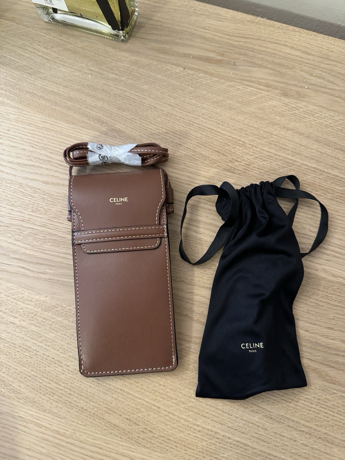 Celine Metal Triomphe 54MM Oval Sunglasses – Brown