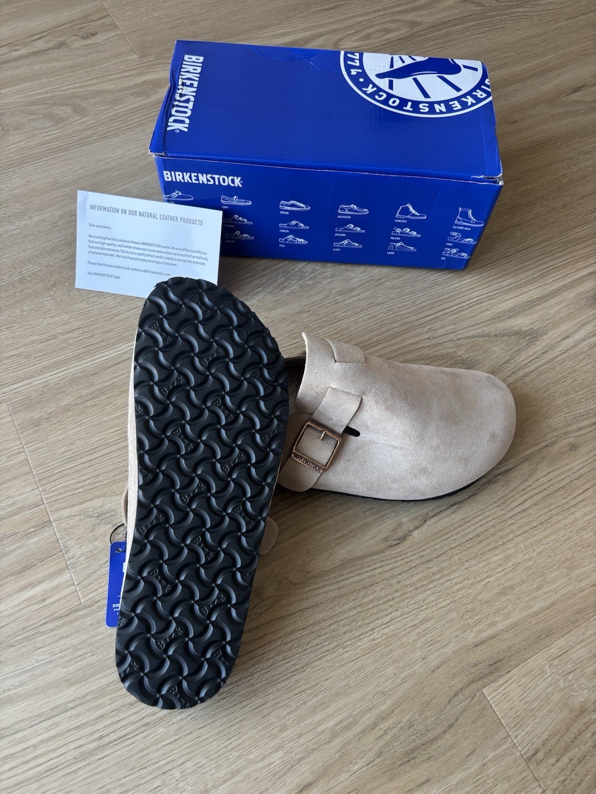 Birkenstock Boston – Taupe