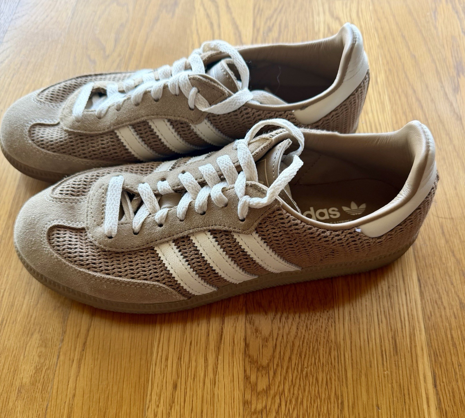 Adidas Samba OG Cardboard / Chalk White / Brown Desert M6.5 W7.5