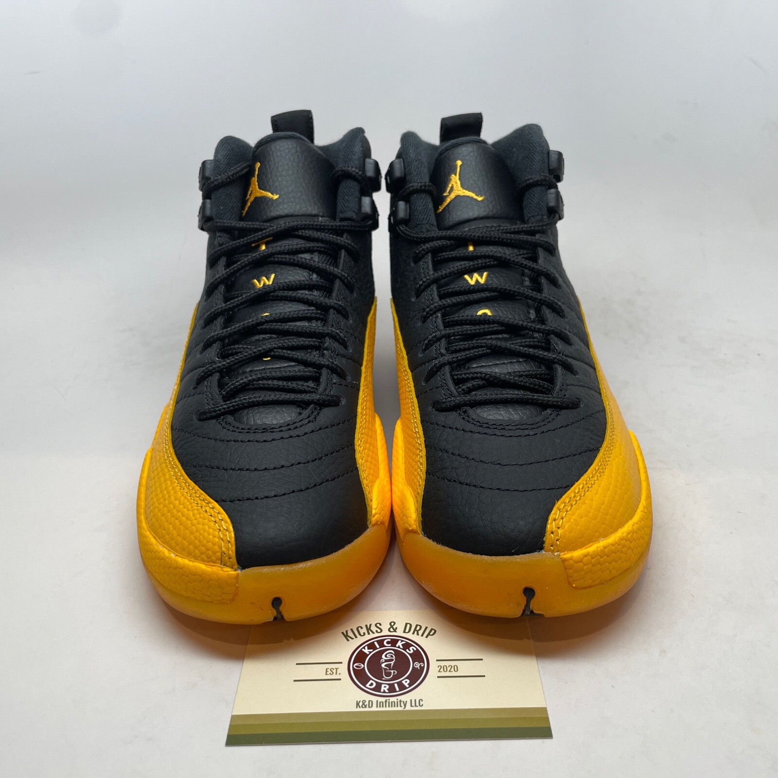 Air Jordan 12 XII Retro GS ‘University Gold’ Youth sz 4.5Y = 6W NEW!