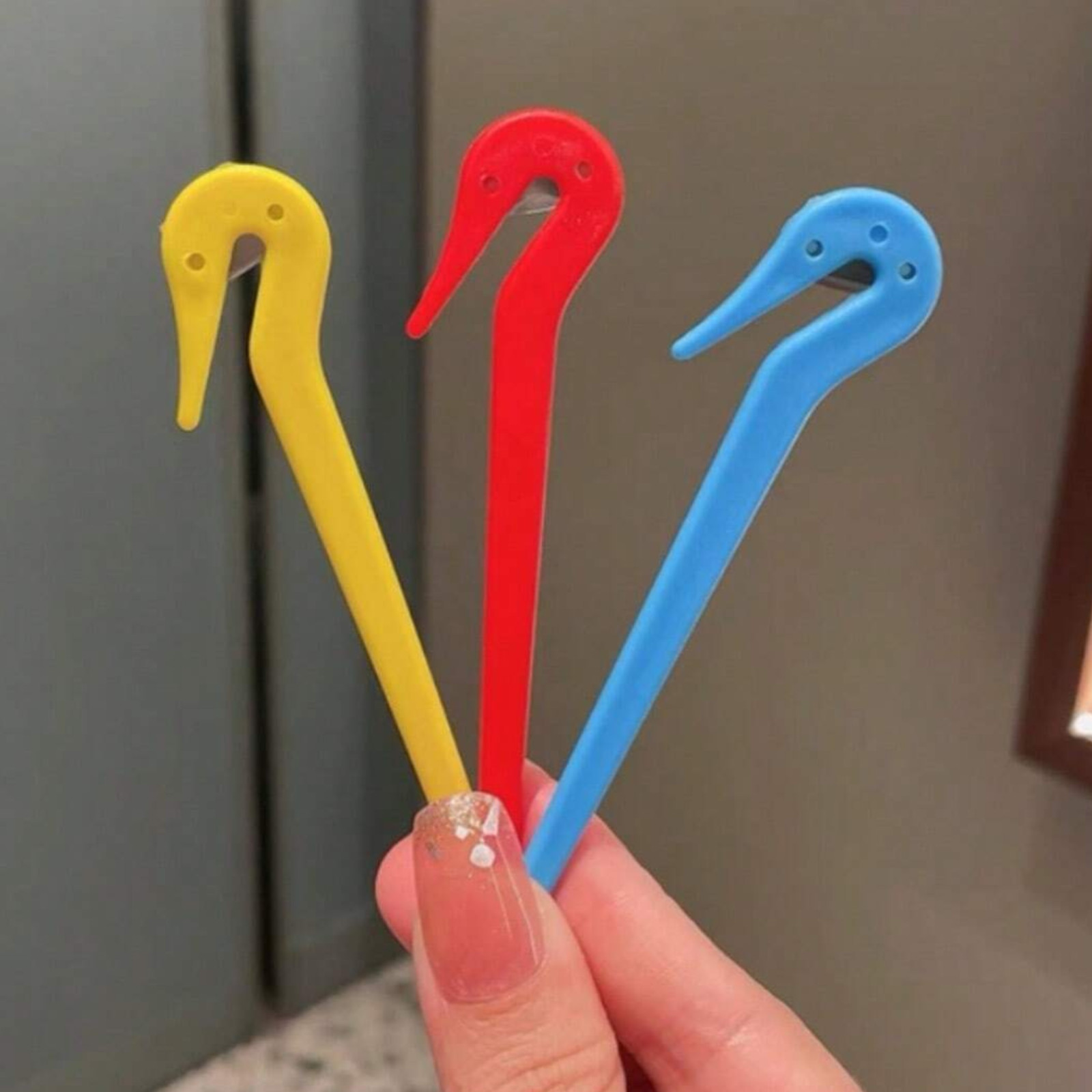 2x Elastic Hair Band Cutter Disposable Rubber Band Remover Hair Tie Cutting Tool