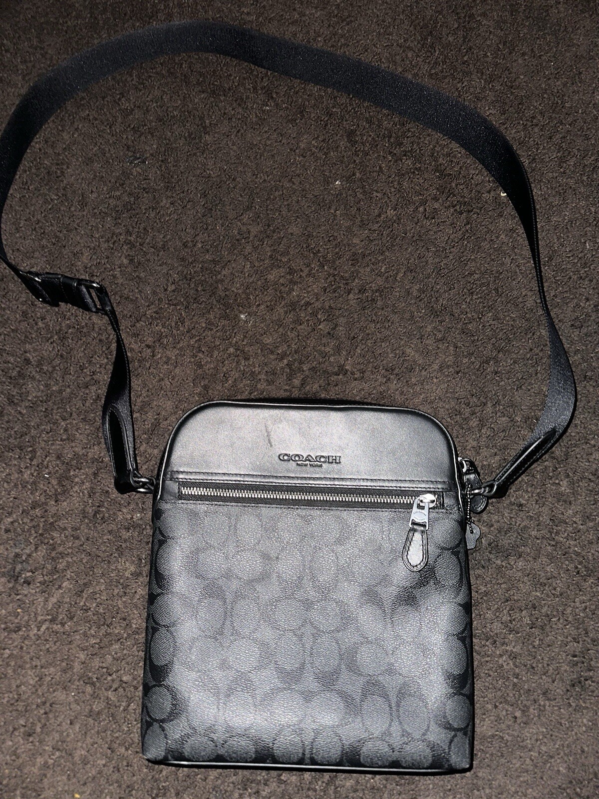 Coach Houston Flight Bag for Men – Black