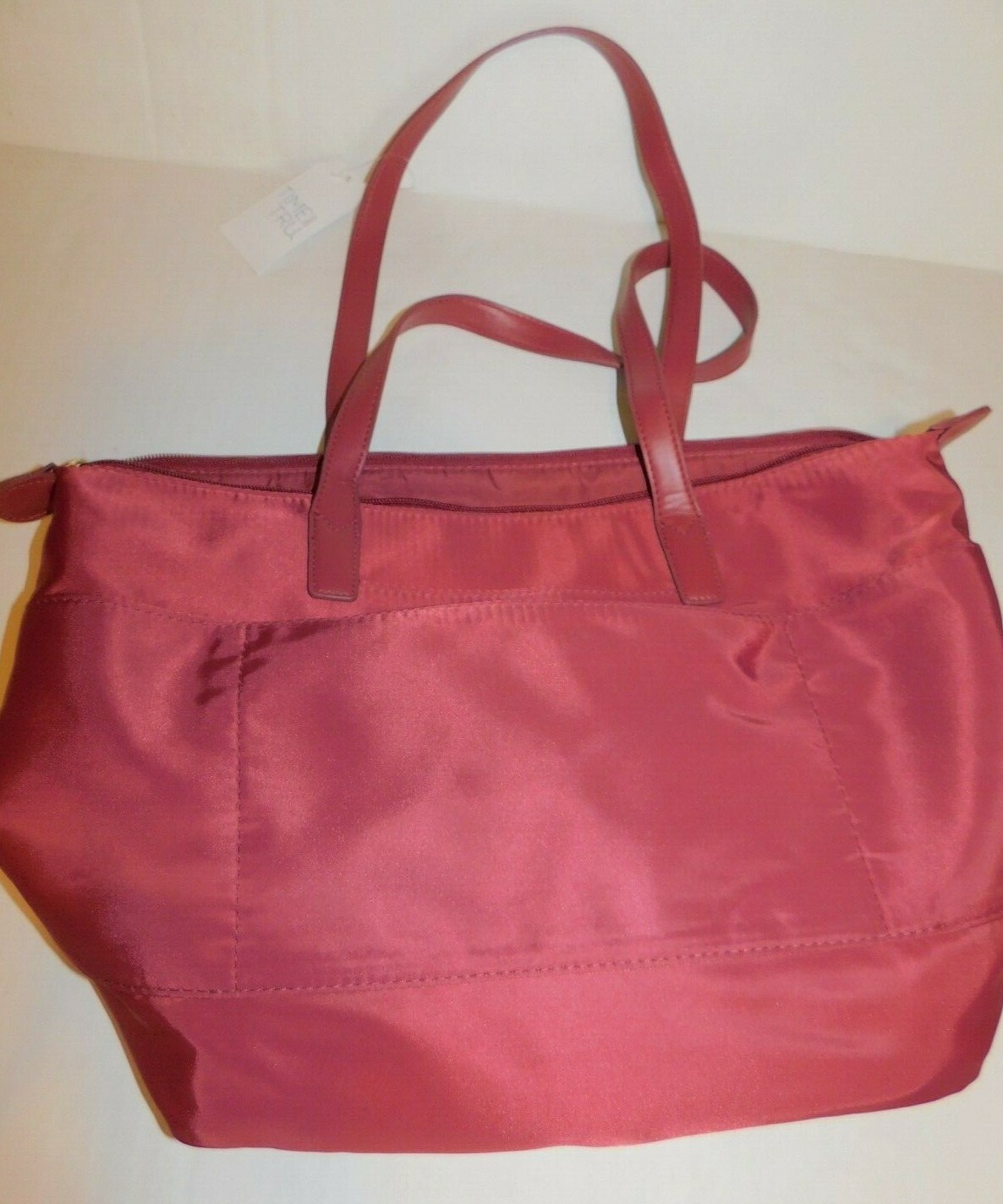 Womens Large Purse Handbag Red About 13 X 11 Inches Large