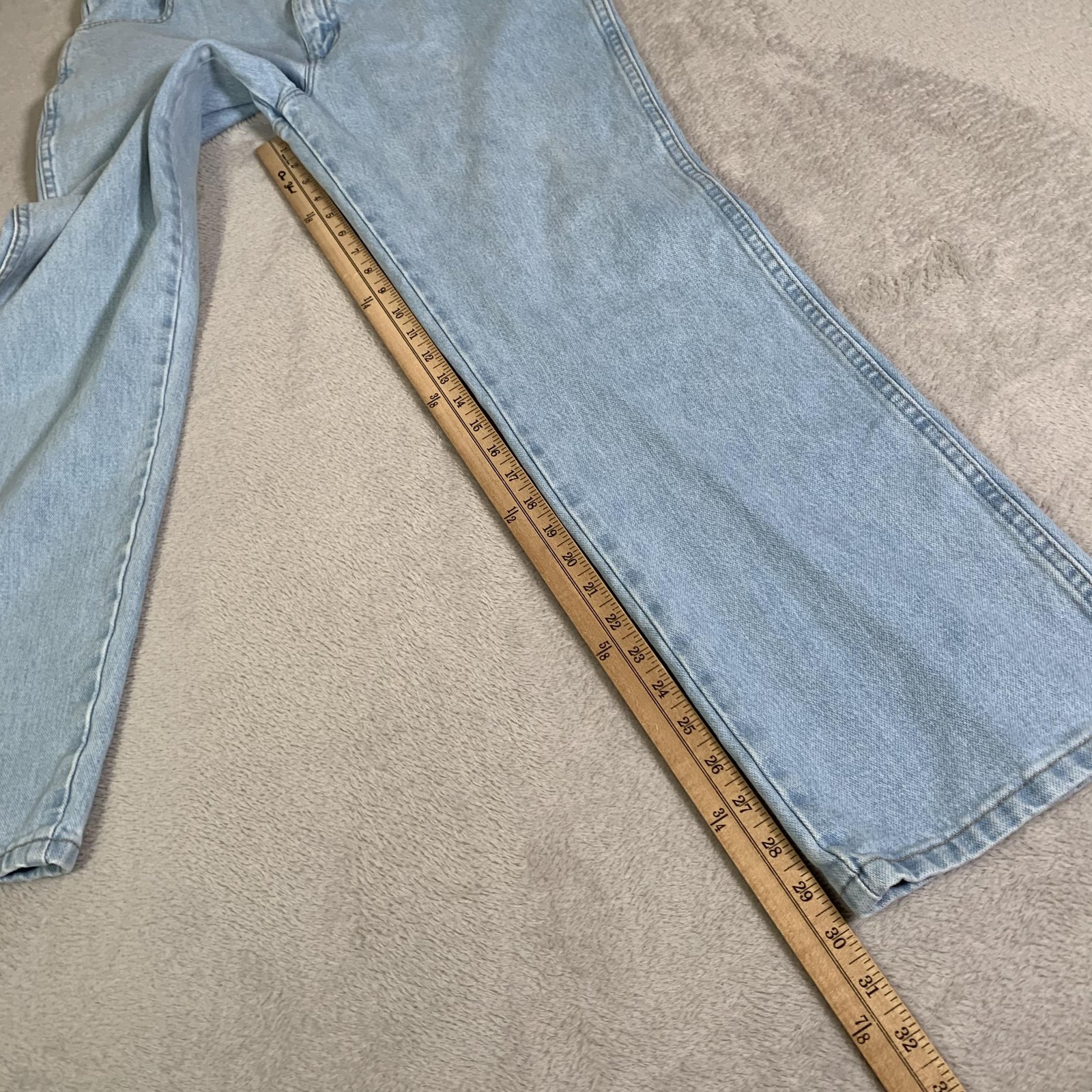 Vintage Wrangler 936GBH Jeans Mens 34×30 (Tag 35×30) Blue Light Wash Straight