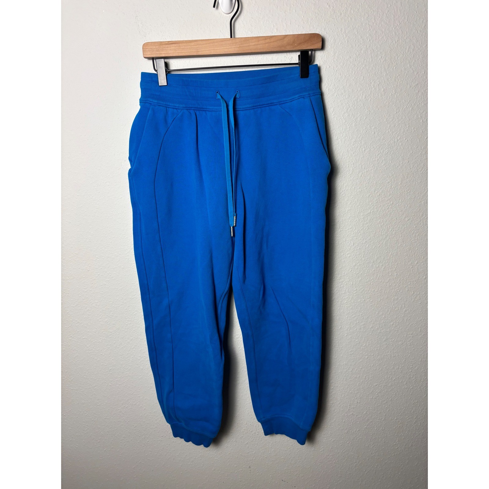 Lululemon Scuba High-Rise Jogger 7/8 Length 25 Inseam Poolside Blue Size 6
