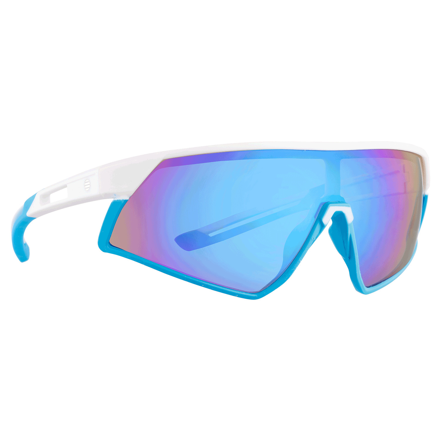 Oversized One Piece Lens Sports Shield Baseball Cycling Sunglasses Mirror