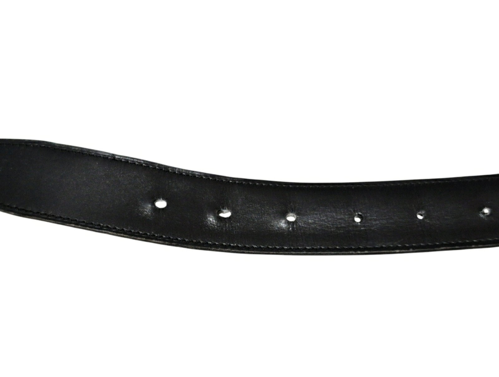 Authentic Hermes Belt Only Replacement Genuine Constance 40×1.3 in Black Brown