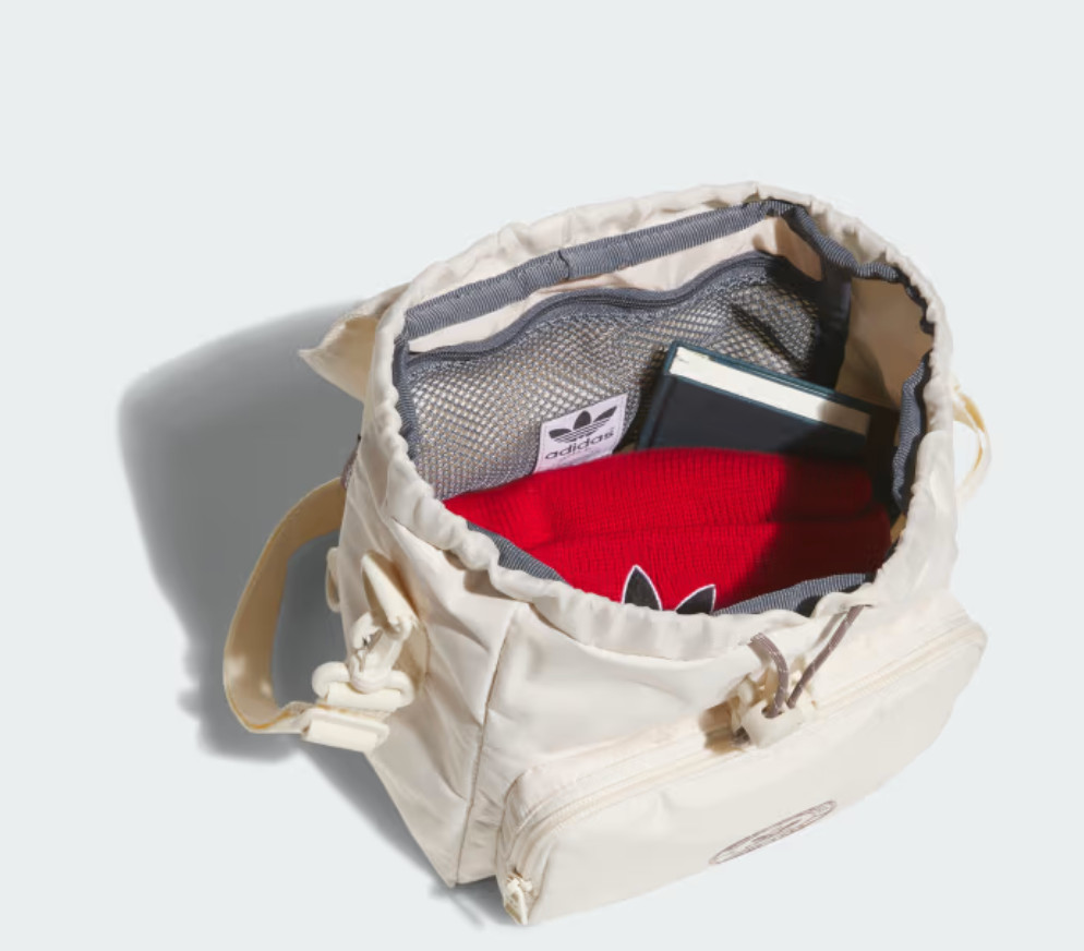 adidas originals micro 3.0 mini back pack wonder white trace brown – jj7609