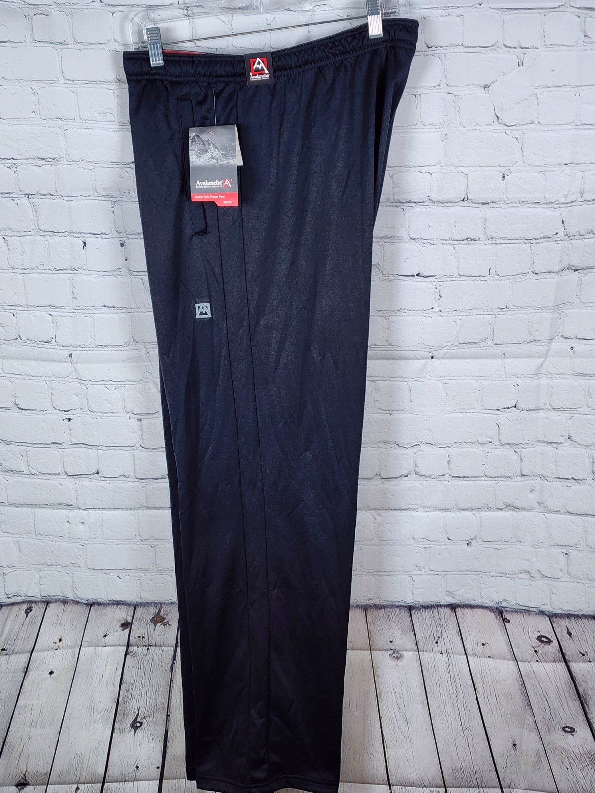 Avalanche Outdoor Apparel Pants Size 2XL Pockets Stretch Straight Black Bottoms