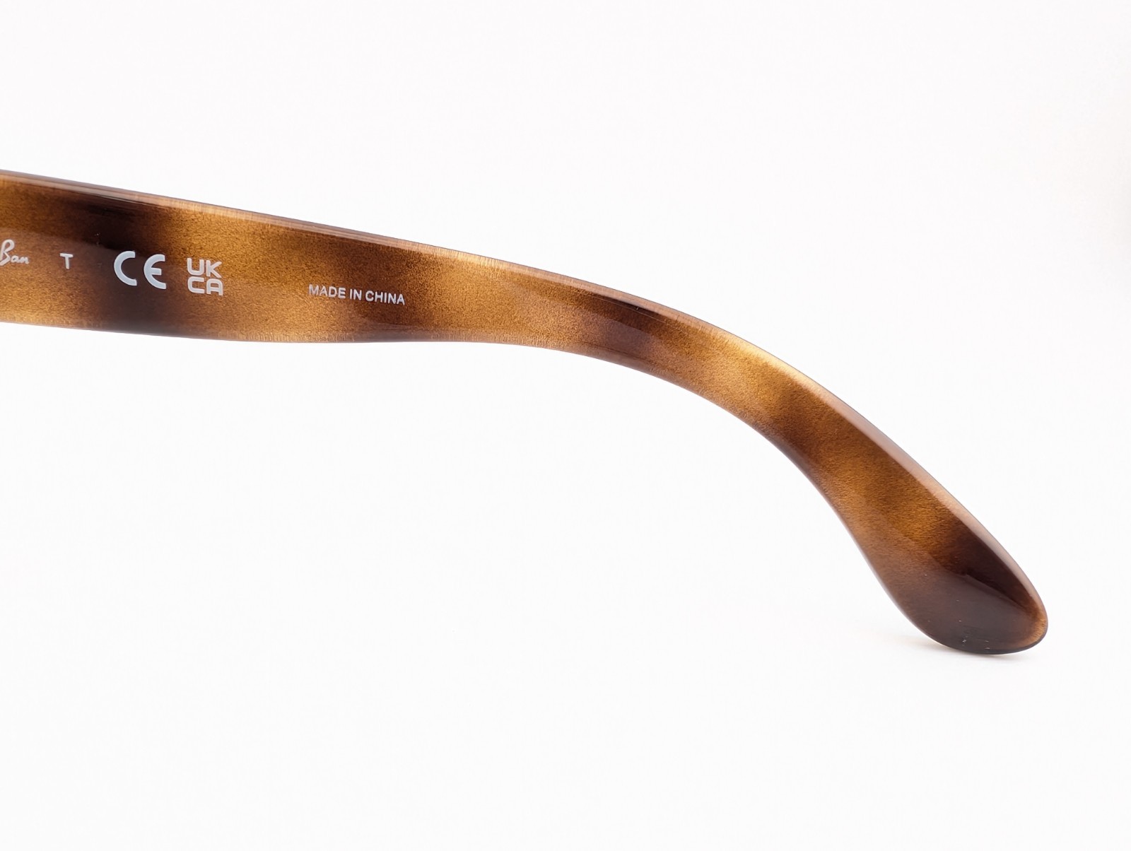 Ray-Ban Sunglasses, RB 4194 710/85 2N Polished Light Havana, 53-17-140, Plastic