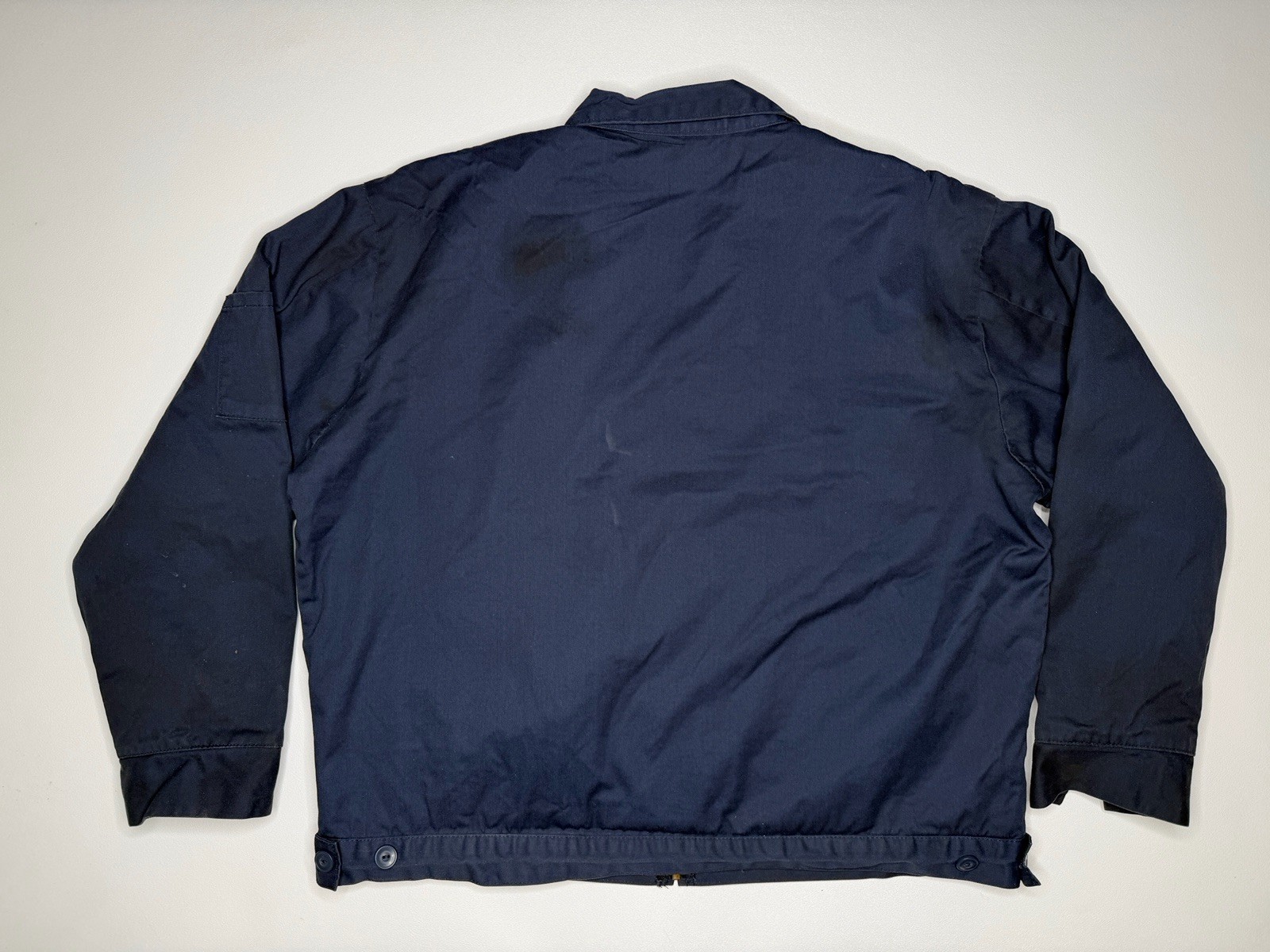 Vintage Pearl Jam Stickman Patch Logo Mechanic Work Delivery Jacket | XL