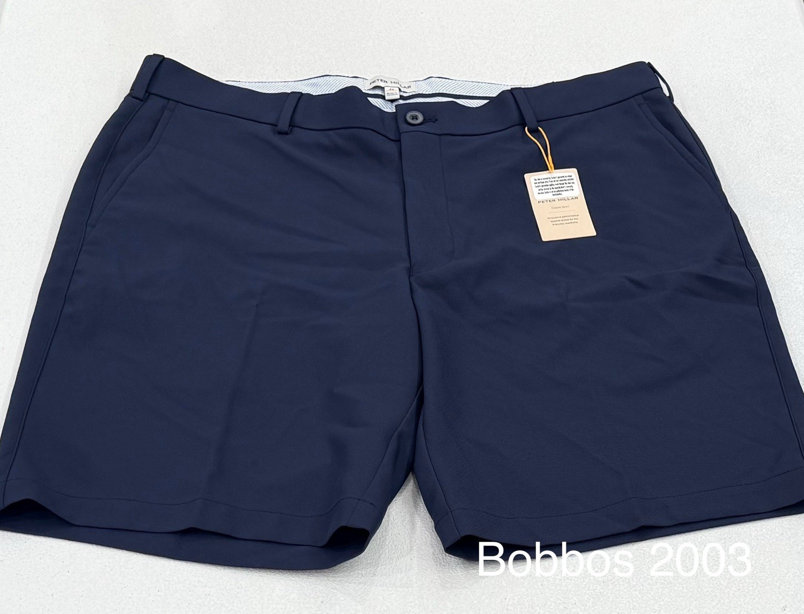 Peter Millar Men’s Salem Classic Fit Performance Shorts, Navy, Size 36