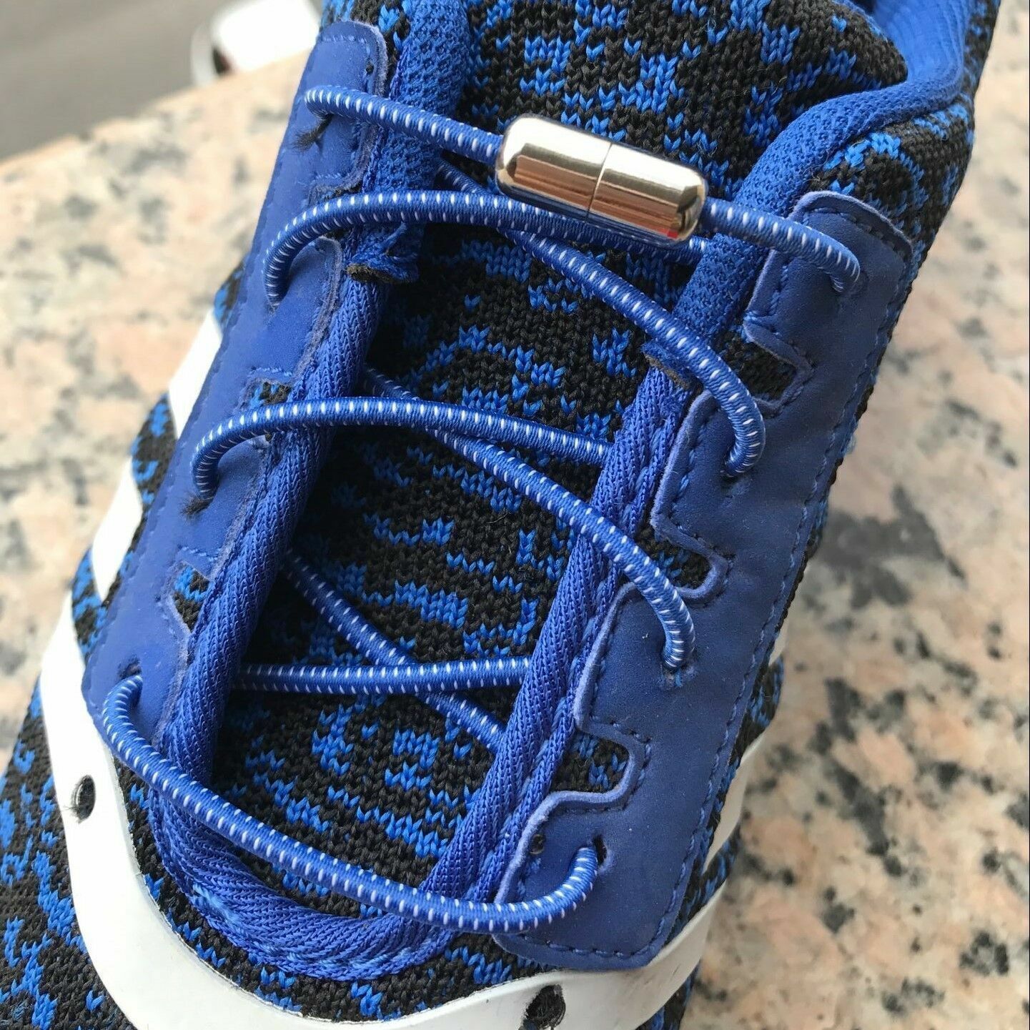 No Tie Elastic Shoe laces strings for Sneakers Running Jogging Canvas kids adult