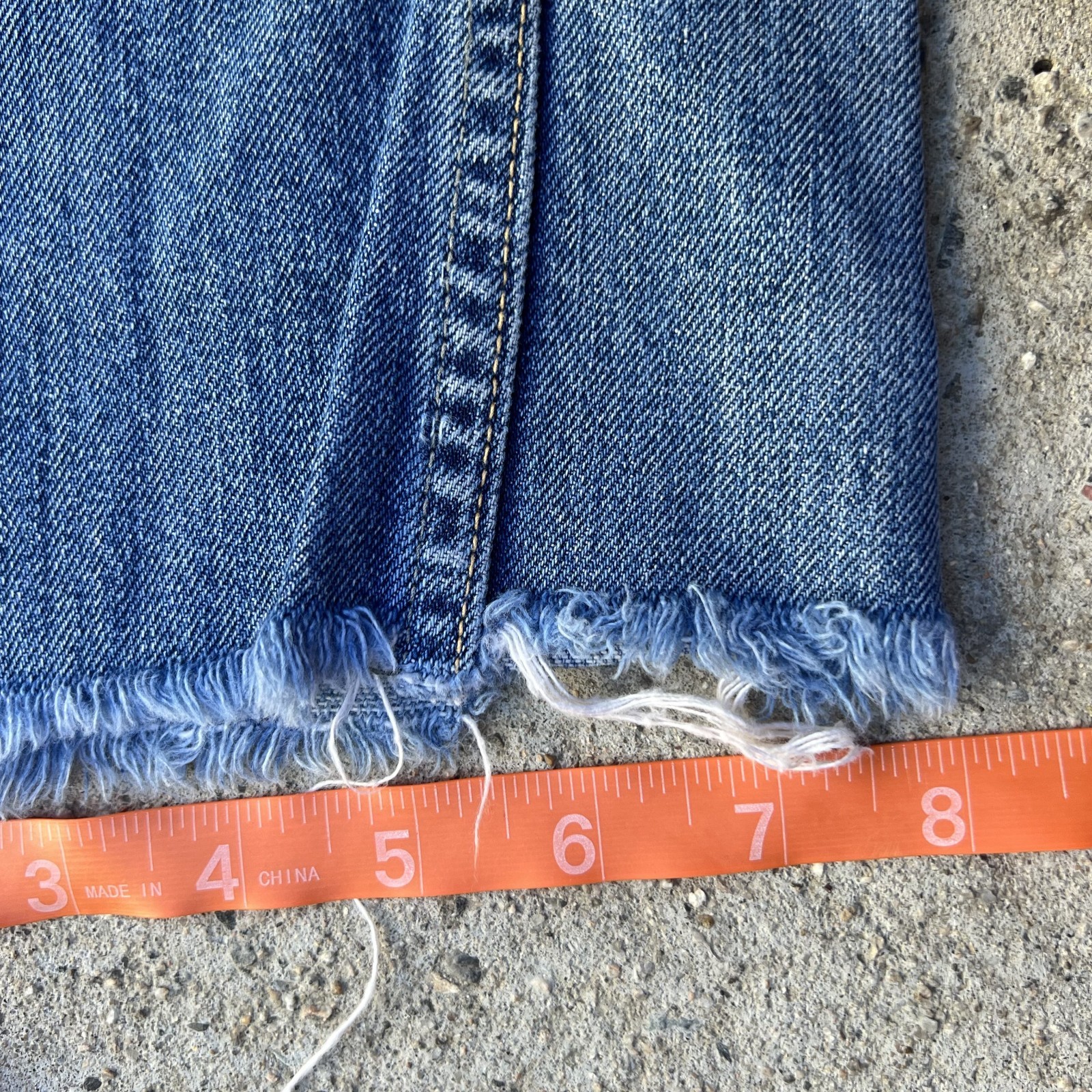 Vintage Big Smith Double Knee Repaired Jeans 29 x 28 50s 60s Buckaroo READ