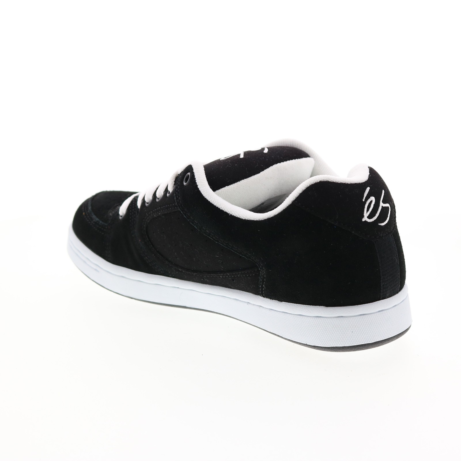 ES Accel OG 5101000139992 Mens Black Suede Skate Inspired Sneakers Shoes