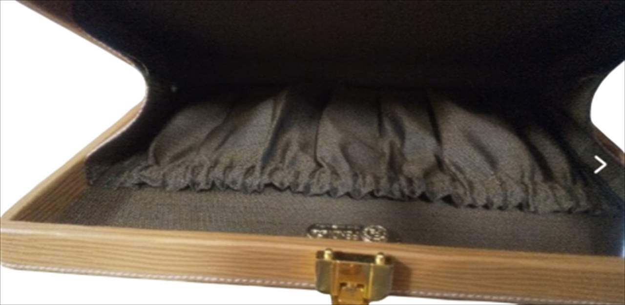 Fendi Zucca pattern Cosmetic Box /Jewelry Case 10.2 x H:6.7 x D:1.3 in. [Unused]