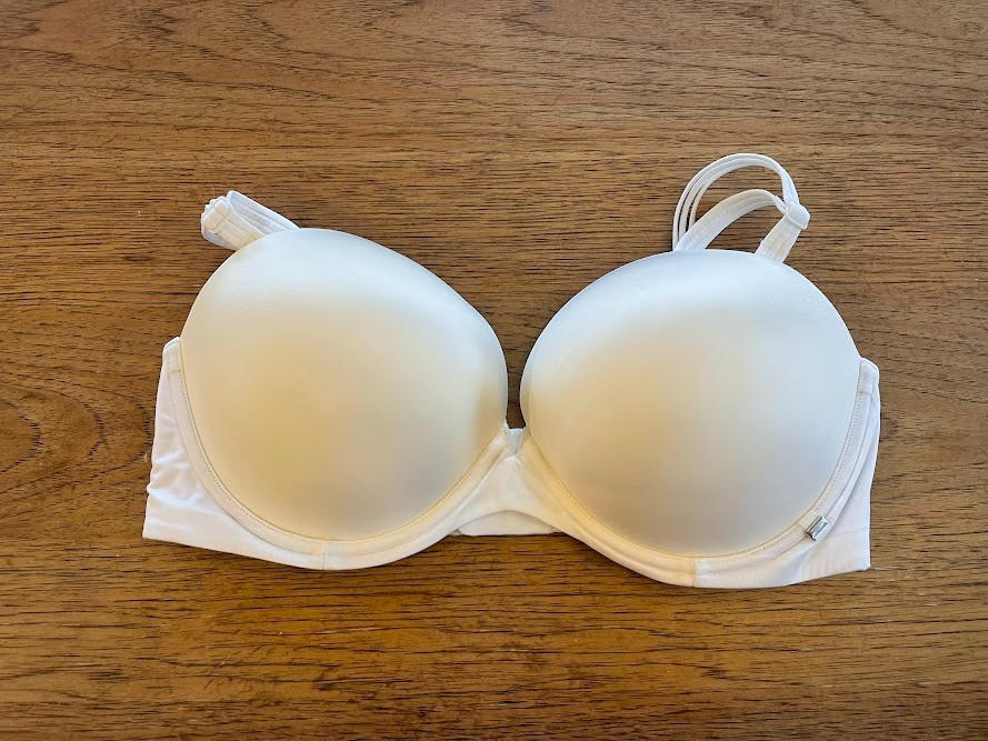 Victoria’s Secret White 34A Very Sexy Push Up Add Strapless Multiway Bra